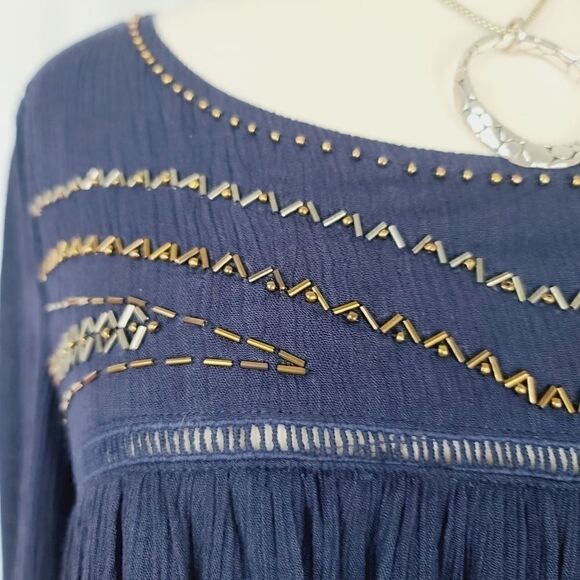 Navy Mittoshop Dress - Picture 2 of 7